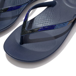 FitFlop iQushion Ombre Sparkle Midnight Navy