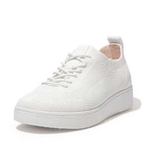 FitFlop Rally Tonal Knit Urban White sneakers