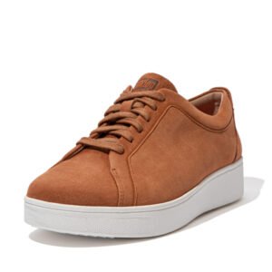 FitFlop Rally Suede Sneaker Light Tan