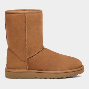 UGG Men’s Classic Short Chestnut Suede and Sheep’s wool boots