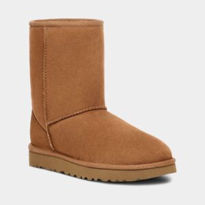 UGG Men’s Classic Short Chestnut Suede and Sheep’s wool boots