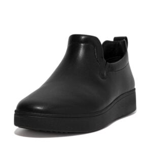FitFlop Rally Leather Slip On All Black