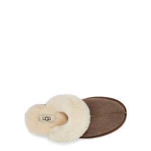 UGG Scuffette II Espresso lether slippers