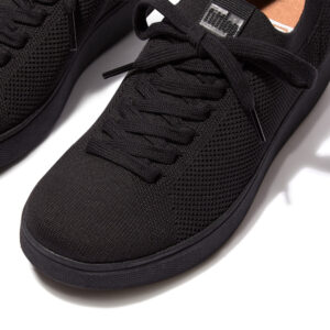 FitFlop Rally e01 Multi-Knit All Black sneakers