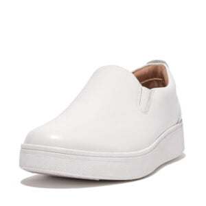 FitFlop Rally Leather Skate Slip On Urban White sneaker